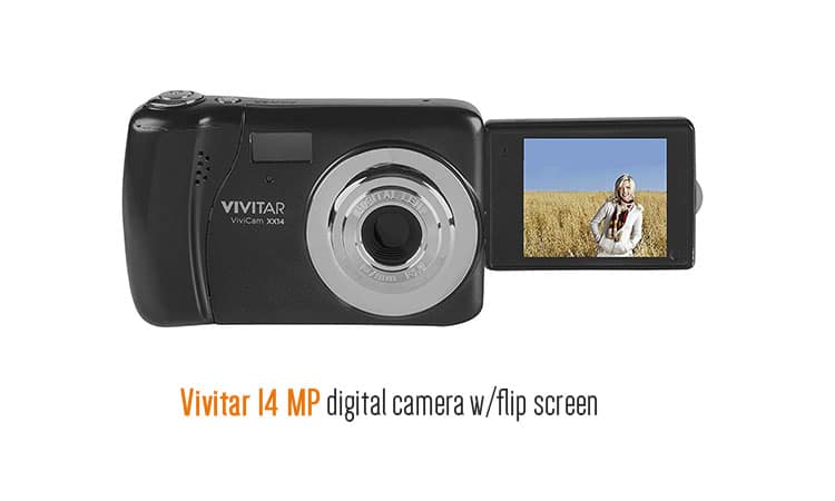 cheap cameras with flip screen