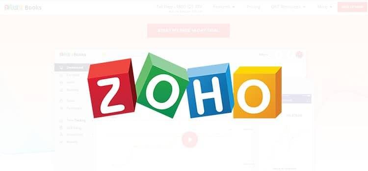 Zoho Books Account software