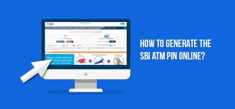how to generate the sbi atm pin online
